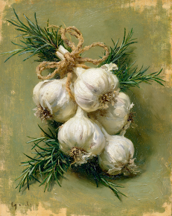 Rustic Garlic and Rosemary Arrangement