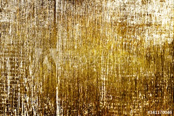 Rustic gold paint textured background