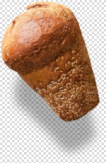 Rye bread Royal Bakery Meen B.V. Pumpkin bread Brown bread, deen transparent background PNG clipart