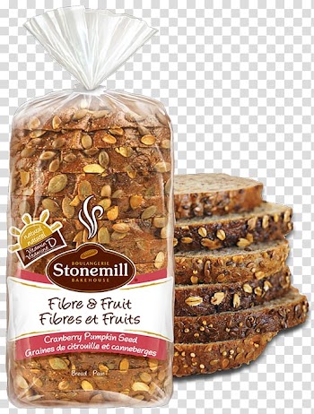 Rye bread Sprouted bread Whole grain Whole wheat bread, pumpkin seeds transparent background PNG clipart