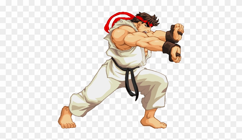 Ryu Hadoken - Street Fighter Ryu Png
