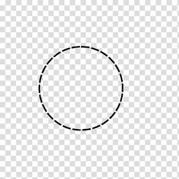 S, circle with broken lines transparent background PNG clipart