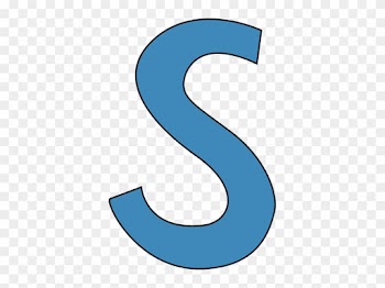 S Clip Art Blue Alphabet Letter - Floyd Wish You Were Here