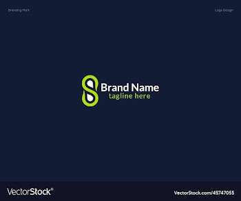 s letter logo design - modern s logo