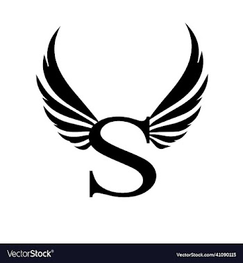 s letter logo template