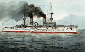 S.M. Grosser Kreuzer Fürst Bismarck. | Free Photo - rawpixel