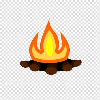 S'more Bonfire Campfire , Campfire Art transparent background PNG clipart