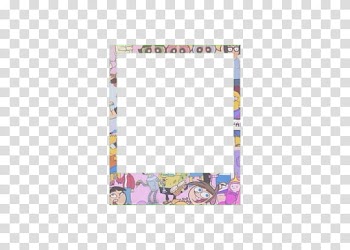 S, Nickelodeon cartoon characters frame transparent background PNG clipart