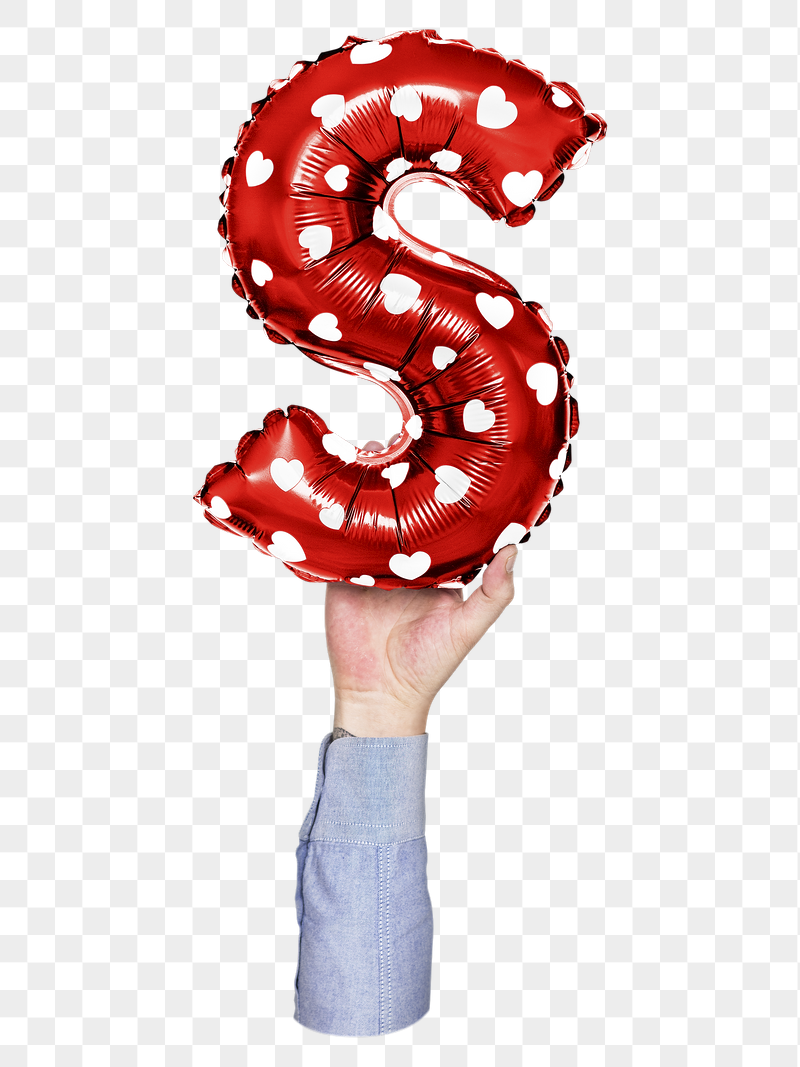 S png English alphabet, balloon | Free PNG - rawpixel