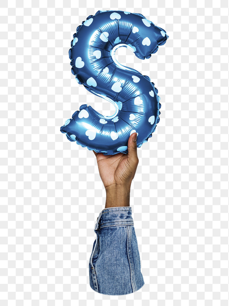 S png English alphabet, balloon | Free PNG - rawpixel