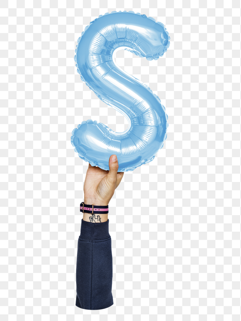 S png English alphabet, balloon | Free PNG - rawpixel
