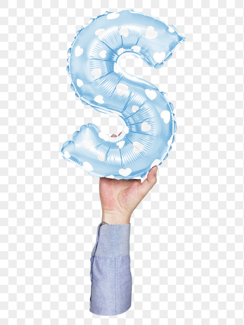 S png English alphabet, balloon | Free PNG - rawpixel