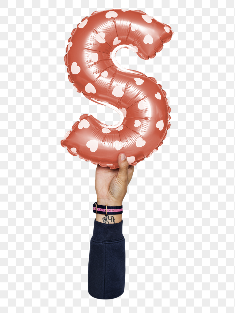 S png English alphabet, balloon | Free PNG - rawpixel