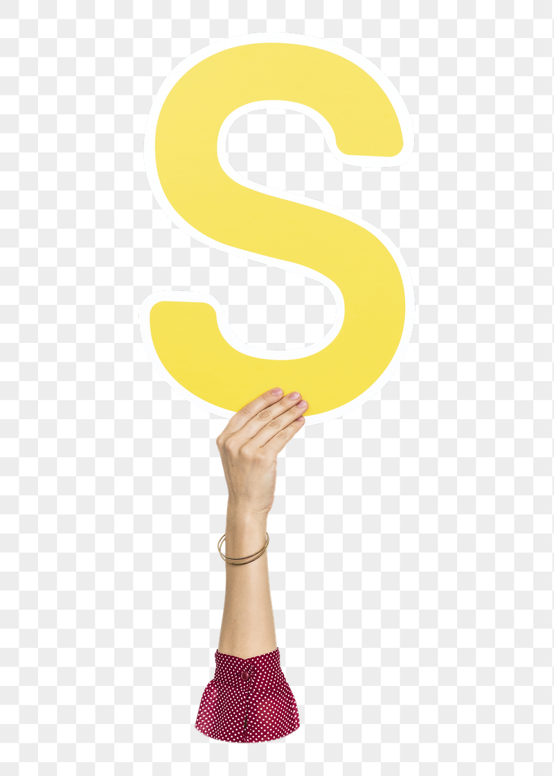 S png English alphabet, hand | Free PNG - rawpixel