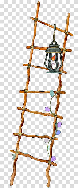 S, white and brown frame with lantern illustration transparent background PNG clipart