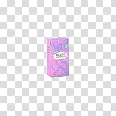 SA Y PEOPLE, pink and purple box transparent background PNG clipart