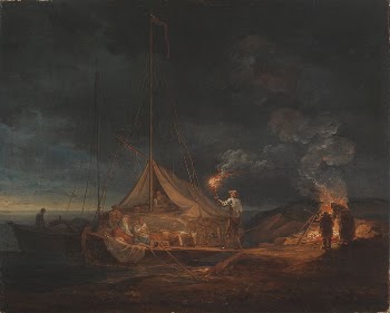 Saaristolaisia nuotiolla, 1813, by Alexander | Free Photo - rawpixel