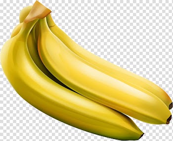 Saba banana Cooking banana Fruit Painting, banana transparent background PNG clipart