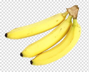 Saba banana Fruit, Banana transparent background PNG clipart