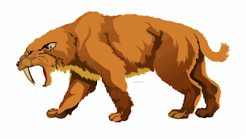 Sabre Tooth Cat Tigger Clipart Png Image Download - Saber Tooth ...