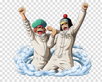 SACHI AND PENGUIN OF HEART PIRATES transparent background PNG clipart