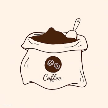 Sack of coffee beans icon vector | Free stock vector - 520749
