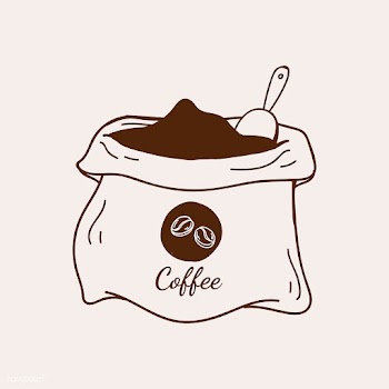 Sack of coffee beans icon vector | Free stock vector - 520781