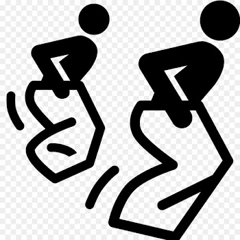 Sack race Sport Bubble bump football Child Clip art - sack 