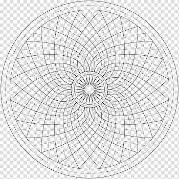 Sacred geometry Coloring book Art , line transparent background PNG clipart