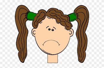 Sad Cartoon Girl Png
