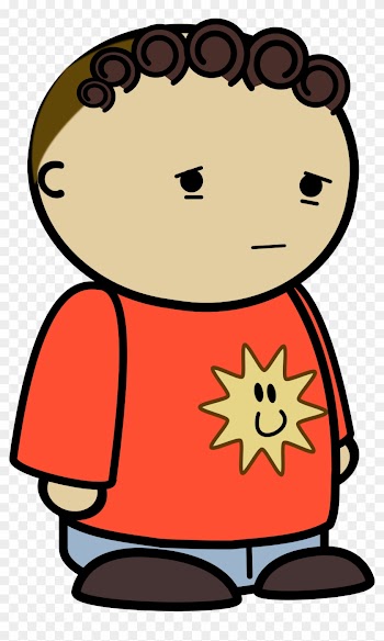 Sad Cartoon People 11, Buy Clip Art - Angry Character