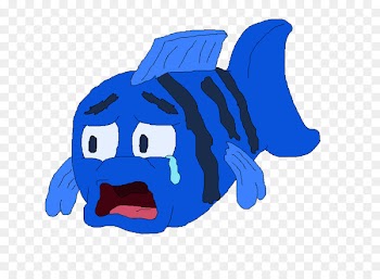 Sad Fish Drawing Clip art - fishing 