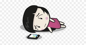 Sad Girl Waiting For A Call