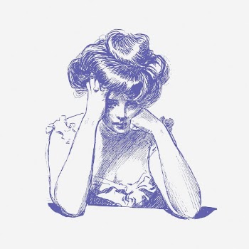 Sad woman drawing, vintage illustration. | Free Photo - rawpixel