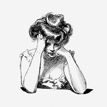 Sad woman drawing, vintage illustration. | Free Photo - rawpixel
