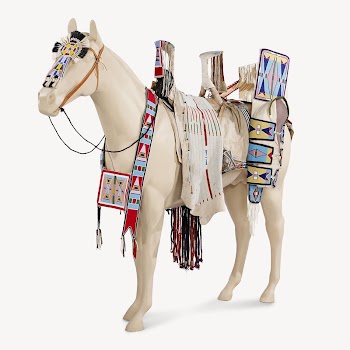 Saddle Blanket (1880) by Aps&aacute;alooke | Free Photo - rawpixel