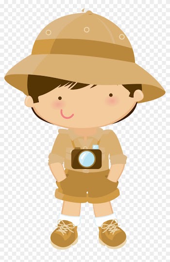 Safari Party, Printables, Clip Art, Ideas, Jungle Clipart, - Safari Boy Png
