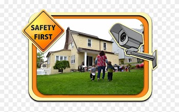 Safe &amp; Secure Premises Save &amp; Secure Isabel's Daycare - Security Camera Clip Art