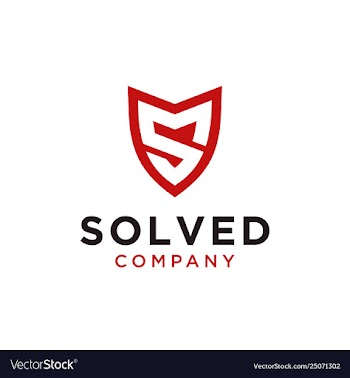 Safe with initial sm logo design vector image