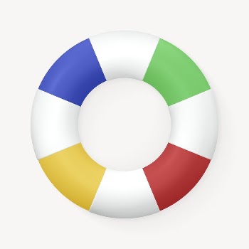 Safety ring collage element, 3D | Free PSD - rawpixel