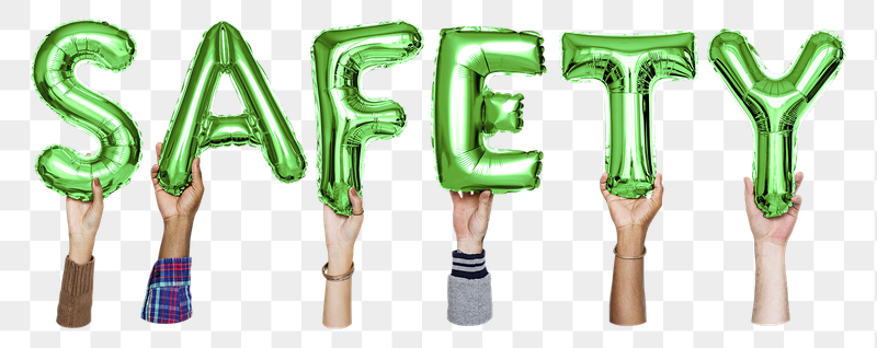 Safety word png, hands holding | Free PNG - rawpixel