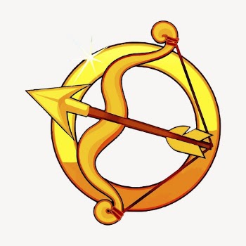 Sagittarius symbol sticker, astrology sign | Free Vector - rawpixel