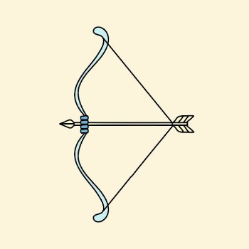 Sagittarius zodiac sign illustration doodle | Free Vector - rawpixel