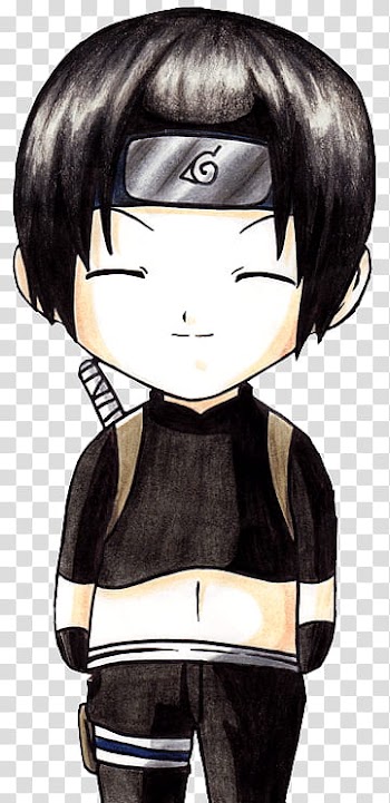Sai chibi, naruto anime character transparent background PNG clipart