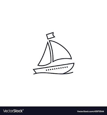 sail boat creative icon from transport icons