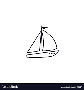 sail boat creative icon from travel icons
