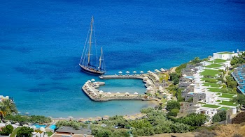 Sail Boat In Body Of Water