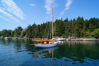 Sailboat at Great Cranberry Island, | Free Photo - rawpixel