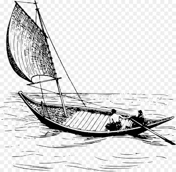 Sailboat, Boat, Fishing Vessel, Water Transportation PNG