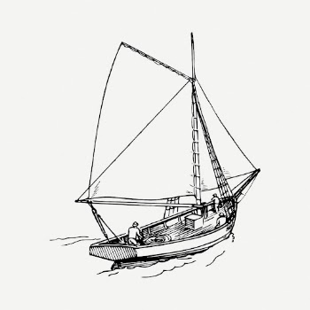 Sailboat drawing, vehicle vintage illustration | Free PSD - rawpixel